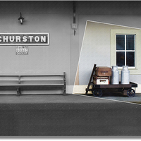 Buy canvas prints of Churston Station Photo Within A Photo by Terri Waters