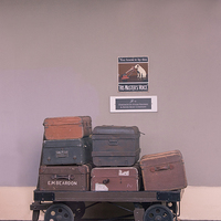 Buy canvas prints of His Masters Luggage by Terri Waters