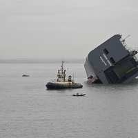 Buy canvas prints of  Hoegh Osaka Shipwreck by Terri Waters