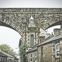 Buy canvas prints of The Rooftops of Redruth  by Terri Waters