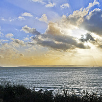 Buy canvas prints of Across Falmouth Bay Cornwall by Terri Waters