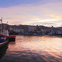 Buy canvas prints of Sunset In Falmouth by Terri Waters