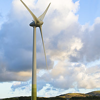 Buy canvas prints of Wind Turbine Cornwall by Terri Waters