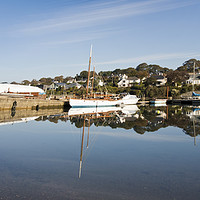 Buy canvas prints of Mylor Boat Yard Panorama by Terri Waters