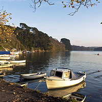 Buy canvas prints of Autumn Comes to Malpas landscape by Terri Waters