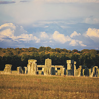 Buy canvas prints of Stonehenge in Autumn by Terri Waters