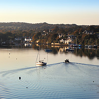 Buy canvas prints of Coming Home To Mylor Bridge by Terri Waters