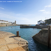 Buy canvas prints of Porthleven Harbours by Terri Waters