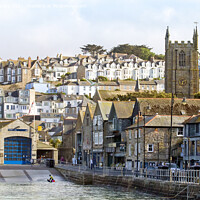Buy canvas prints of Life Savers of St Ives by Terri Waters