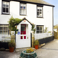 Buy canvas prints of Norway House St Ives by Terri Waters