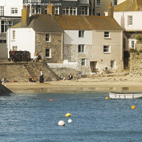 Buy canvas prints of The House on the Beach St Ives by Terri Waters