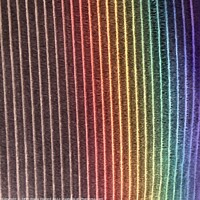 Buy canvas prints of Prism light over textured throw- closeup by DEE- Diana Cosford