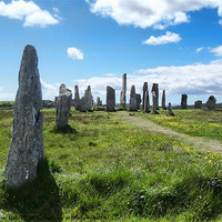 Buy canvas prints of Callanish Stones Isle of Lewis by Colin Metcalf