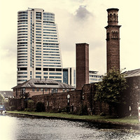 Buy canvas prints of Bridgewater Place, Leeds. by Colin Metcalf