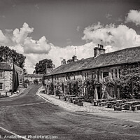 Buy canvas prints of Timeless Charm: The Burnsall Red Lion Hotel by Colin Metcalf