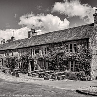 Buy canvas prints of The Red Lion Hotel by Colin Metcalf