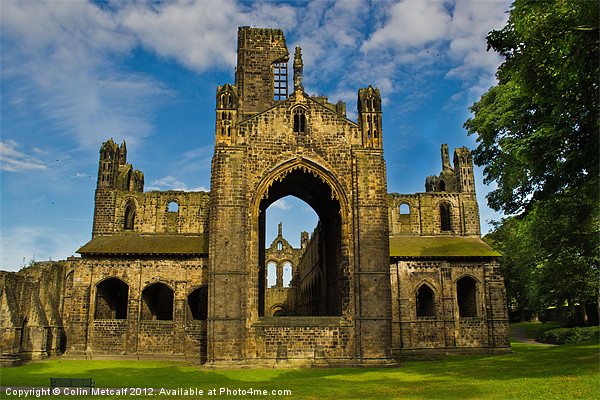 Kirkstall Abbey #4 Picture Board by Colin Metcalf