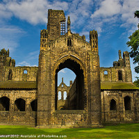 Buy canvas prints of Kirkstall Abbey #4 by Colin Metcalf