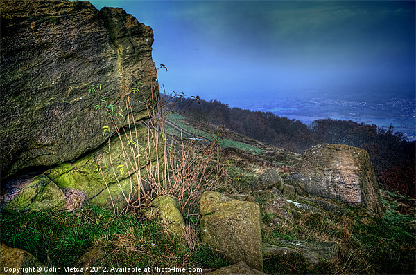 Chevin Surprise View Picture Board by Colin Metcalf