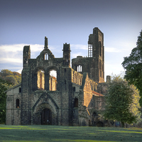 Buy canvas prints of Kirkstall Abbey by Colin Metcalf