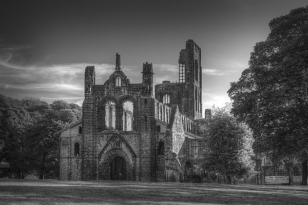 Kirkstall Abbey Picture Board by Colin Metcalf