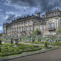 Buy canvas prints of Harewood House #1 by Colin Metcalf