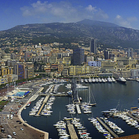 Buy canvas prints of Monte Carlo Panorama by Colin Metcalf