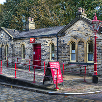 Buy canvas prints of Ingrow West Station. by Colin Metcalf
