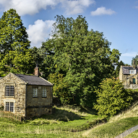 Buy canvas prints of  Hutton le Hole by Colin Metcalf