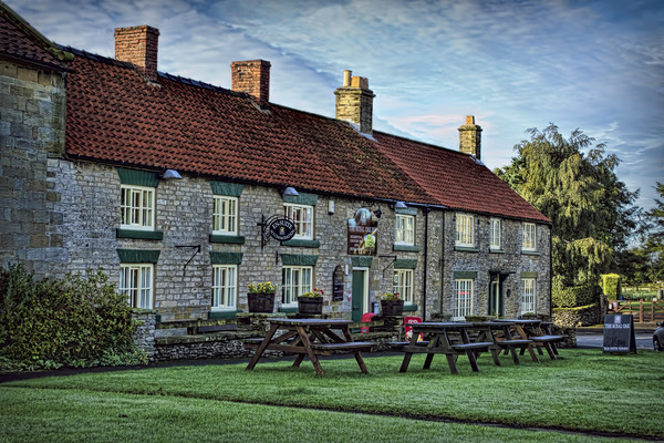 The Royal Oak Inn, Gillamoor Picture Board by Colin Metcalf