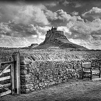 Buy canvas prints of Lindisfarne Castle, Holy Island by Colin Metcalf