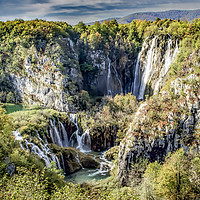 Buy canvas prints of Plitvice National Park, Croatia. by Colin Metcalf