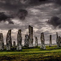 Buy canvas prints of Callanish Stone Circle by Colin Metcalf