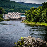 Buy canvas prints of Pitlochry Dam by Colin Metcalf