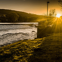 Buy canvas prints of Late sun in Otley by Colin Metcalf