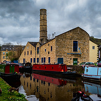 Buy canvas prints of Crossley Mill by Colin Metcalf