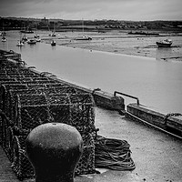 Buy canvas prints of Amble Harbour by Colin Metcalf