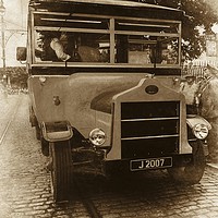 Buy canvas prints of Vintage Neom Bus: A Beamish Treasure by Colin Metcalf