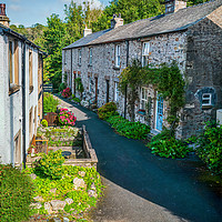 Buy canvas prints of Paul's Fold Cottages by Colin Metcalf