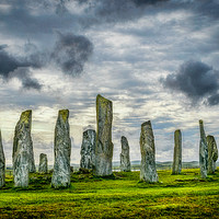Buy canvas prints of Callanish Stone Circle by Colin Metcalf