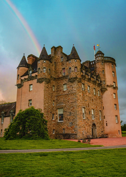 Castle Fraser Picture Board by Colin Metcalf