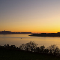 Buy canvas prints of Arran and Little Cumbrae by Geo Harris