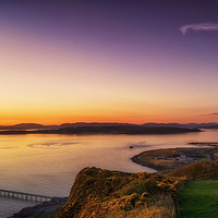 Buy canvas prints of Evening View up Clyde by Geo Harris