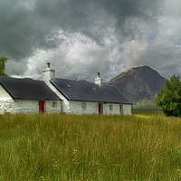 Buy canvas prints of  Blackrock Cottage by Geo Harris