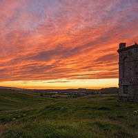 Buy canvas prints of  Kenmure Hill Sunrise by Geo Harris