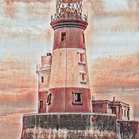 Buy canvas prints of Longstone Lighthouse 2 by Linsey Williams