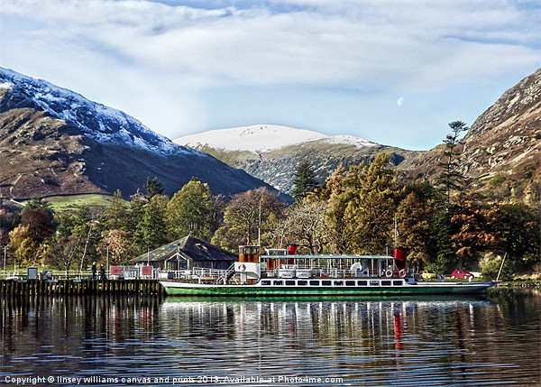 The Western Belle on Ullswater Picture Board by Linsey Williams