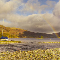 Buy canvas prints of  Mountainscape Ullswater by Linsey Williams