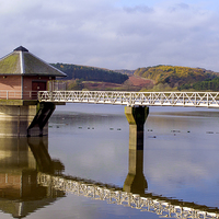 Buy canvas prints of Cropston Reservoir, Leicestershire 2 by Linsey Williams