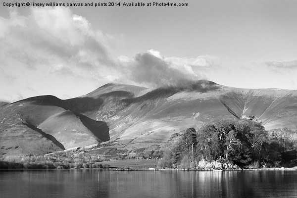  Skiddaw And Friars Crag, Cumbria Picture Board by Linsey Williams